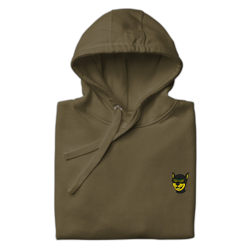 Pup Play Hub Hoodie Yellow