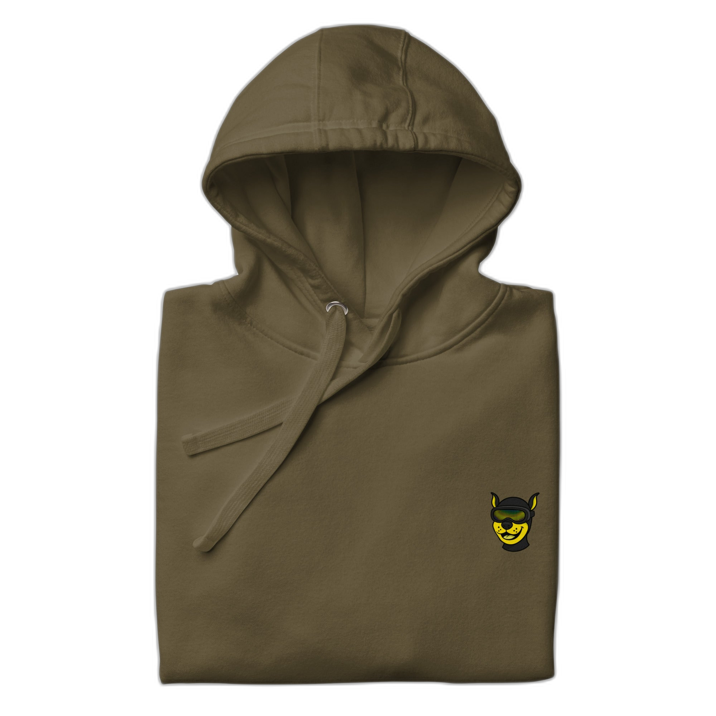 Pup Play Hub Hoodie Yellow