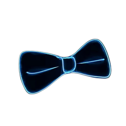Neon Tube Bow Tie