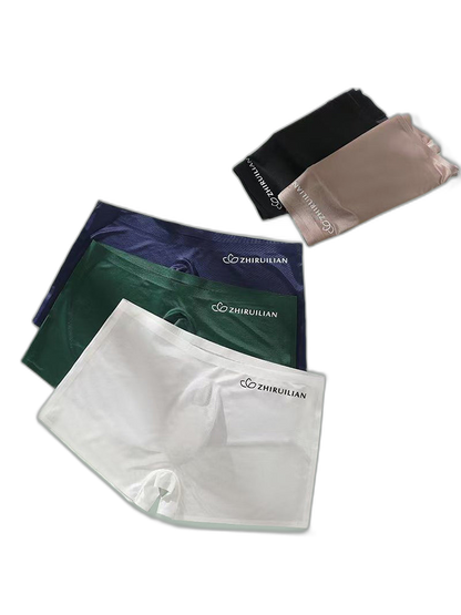 2-pack Men's Translucent Seamless 3D Pocket Trunks