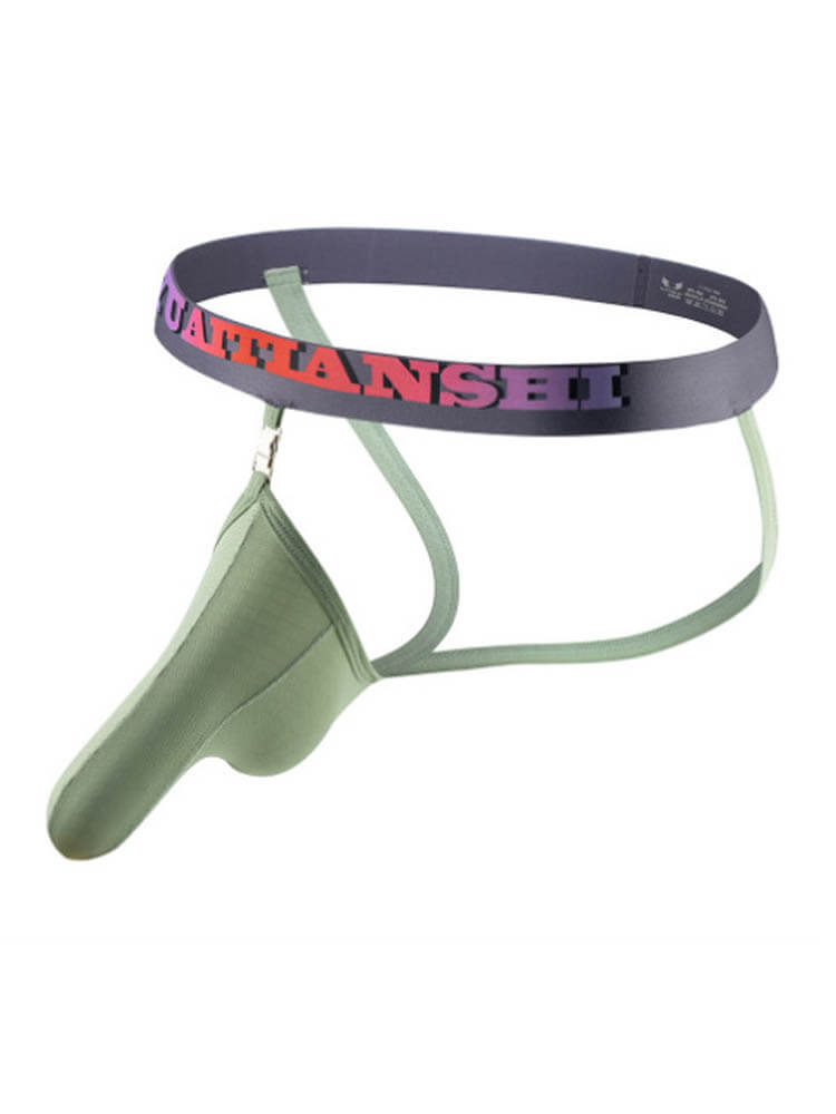 Men's Lock Removable Elephant Nose Thongs