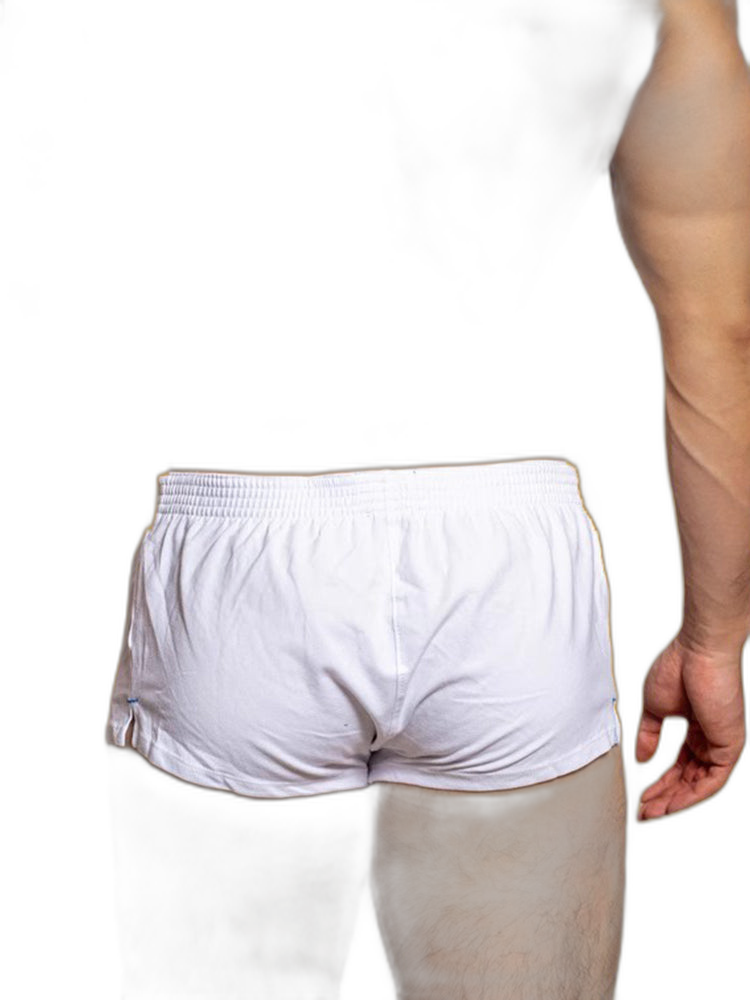 2-pack Men's DM Printed Lettering Low Waist Sexy Cotton Boxer Shorts