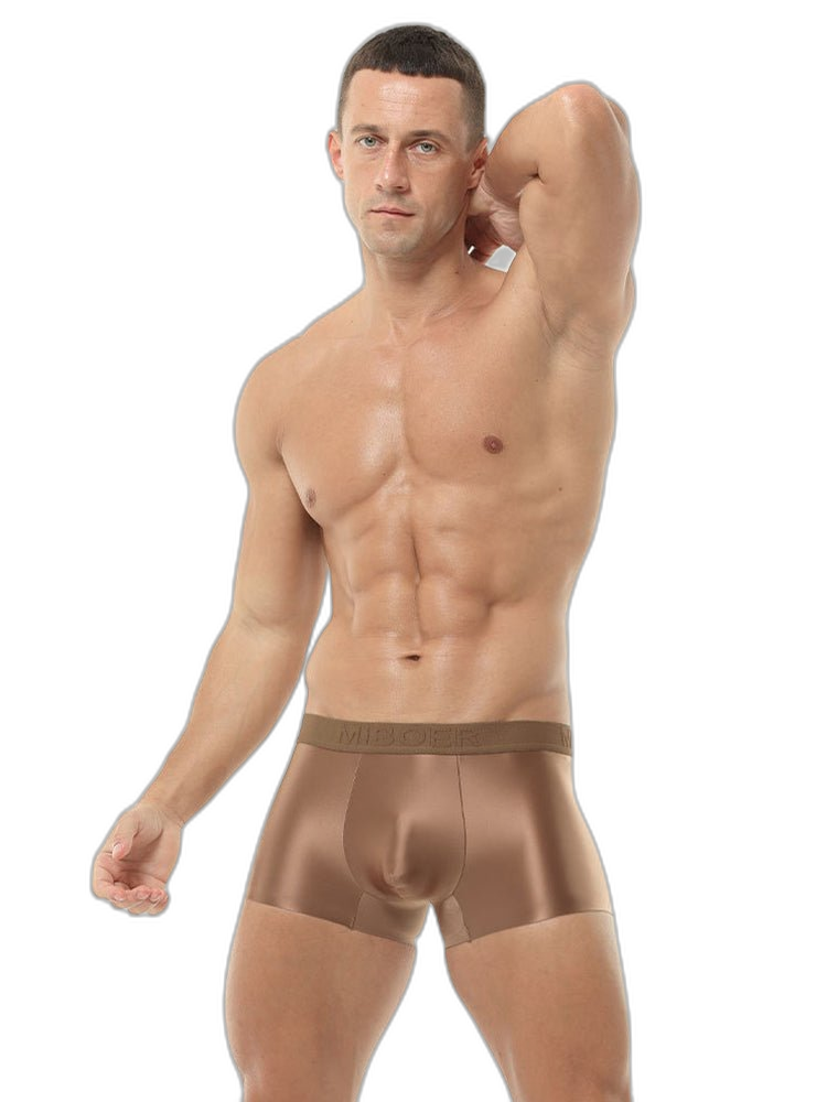 2 Pack Men's Premium Ice Silk Ultra-Soft Lightweight & Airy Trunks