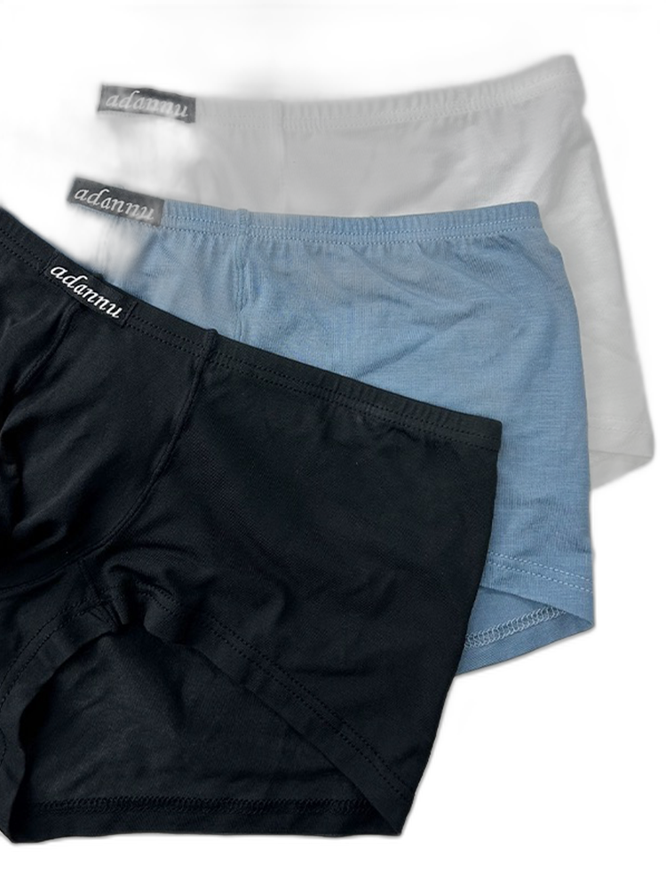 2 Pack Men's Sexy Low-rise Roomy Pouch Trunks