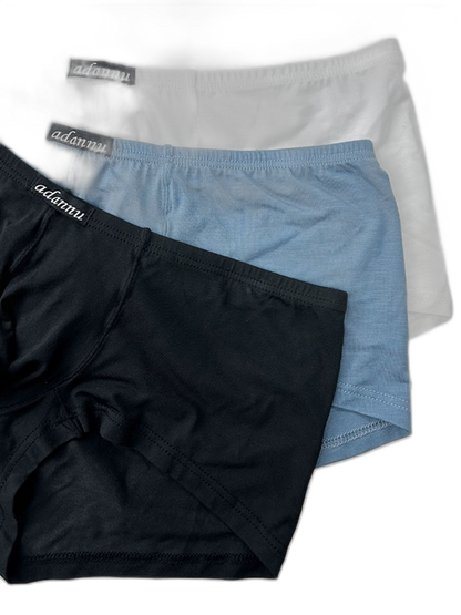 2 Pack Men's Sexy Low-rise Roomy Pouch Trunks