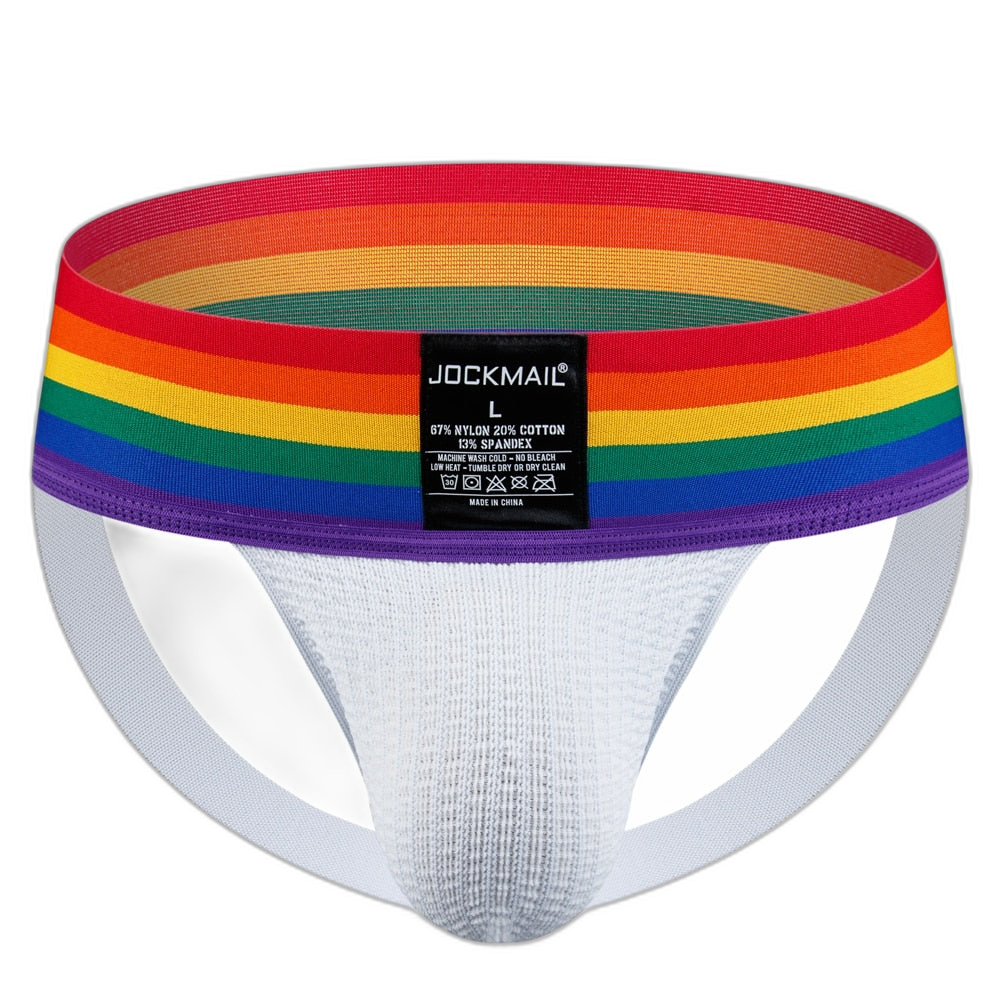 Jockmail Rainbow Pride Jockstrap