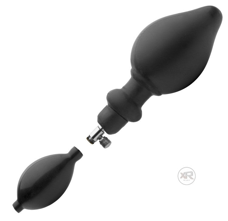 Expander Inflatable Anal Plug with Removable Pump