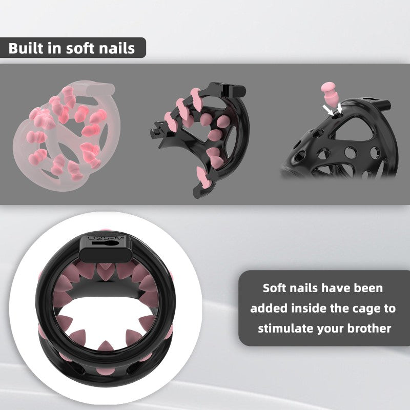 Butterfly Guardian Chastity Cage – Elegant Design, Comfortable Control & Customizable Wear