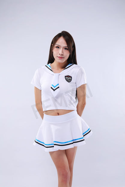 White Sailor Uniform (NEW) + FREE Thigh Highs