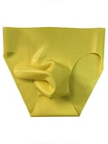 Men's Seamless Separate-Pouch Latex Briefs