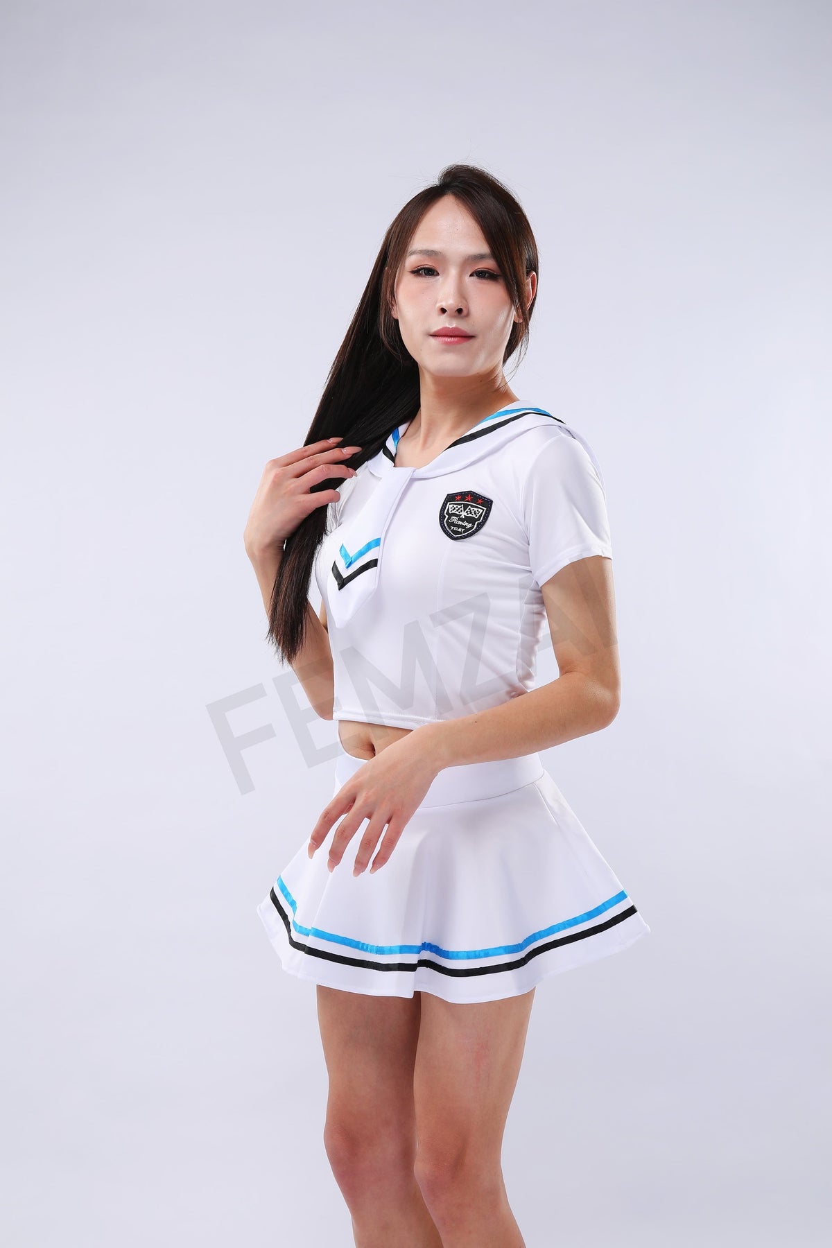 White Sailor Uniform (NEW) + FREE Thigh Highs