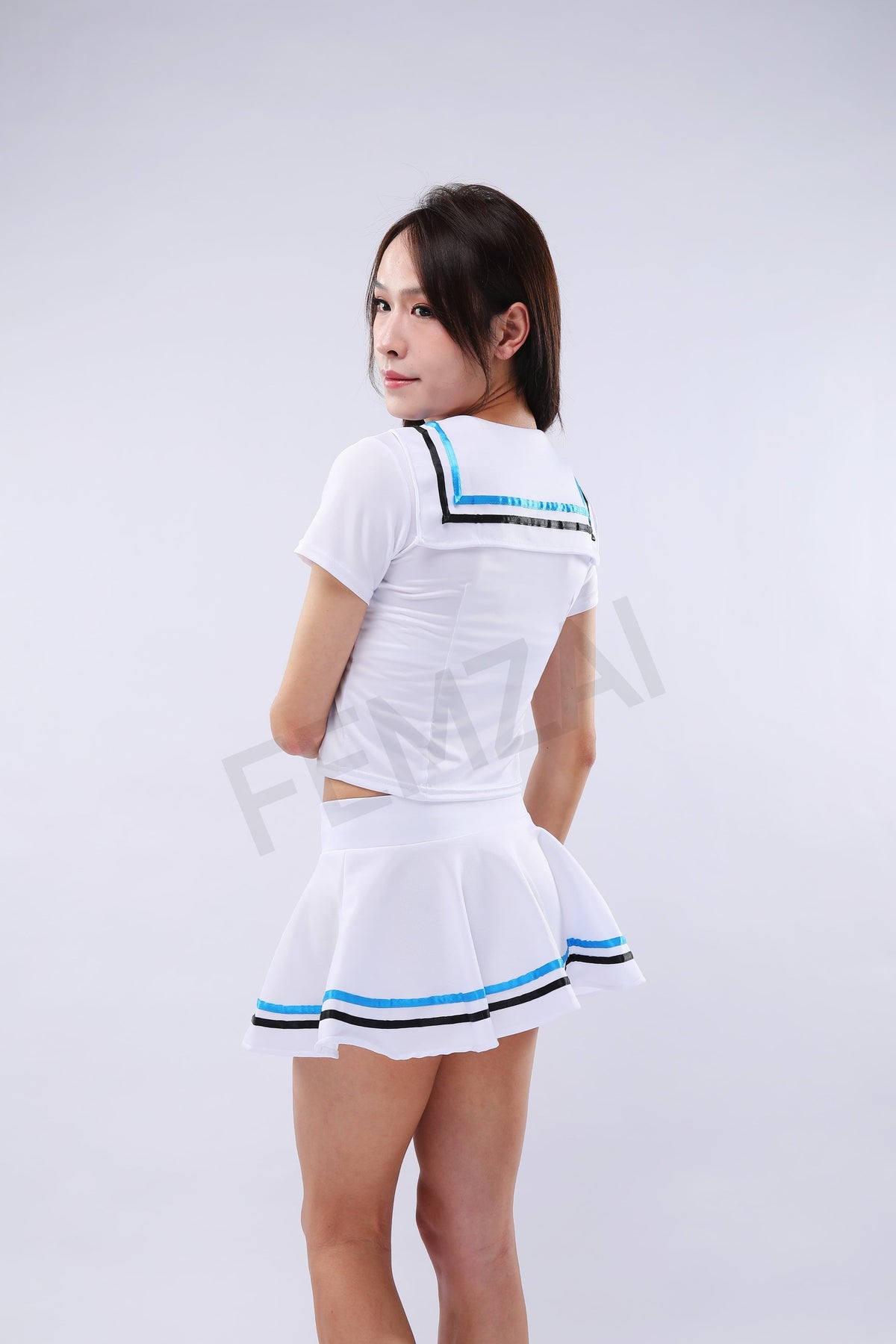 White Sailor Uniform (NEW) + FREE Thigh Highs