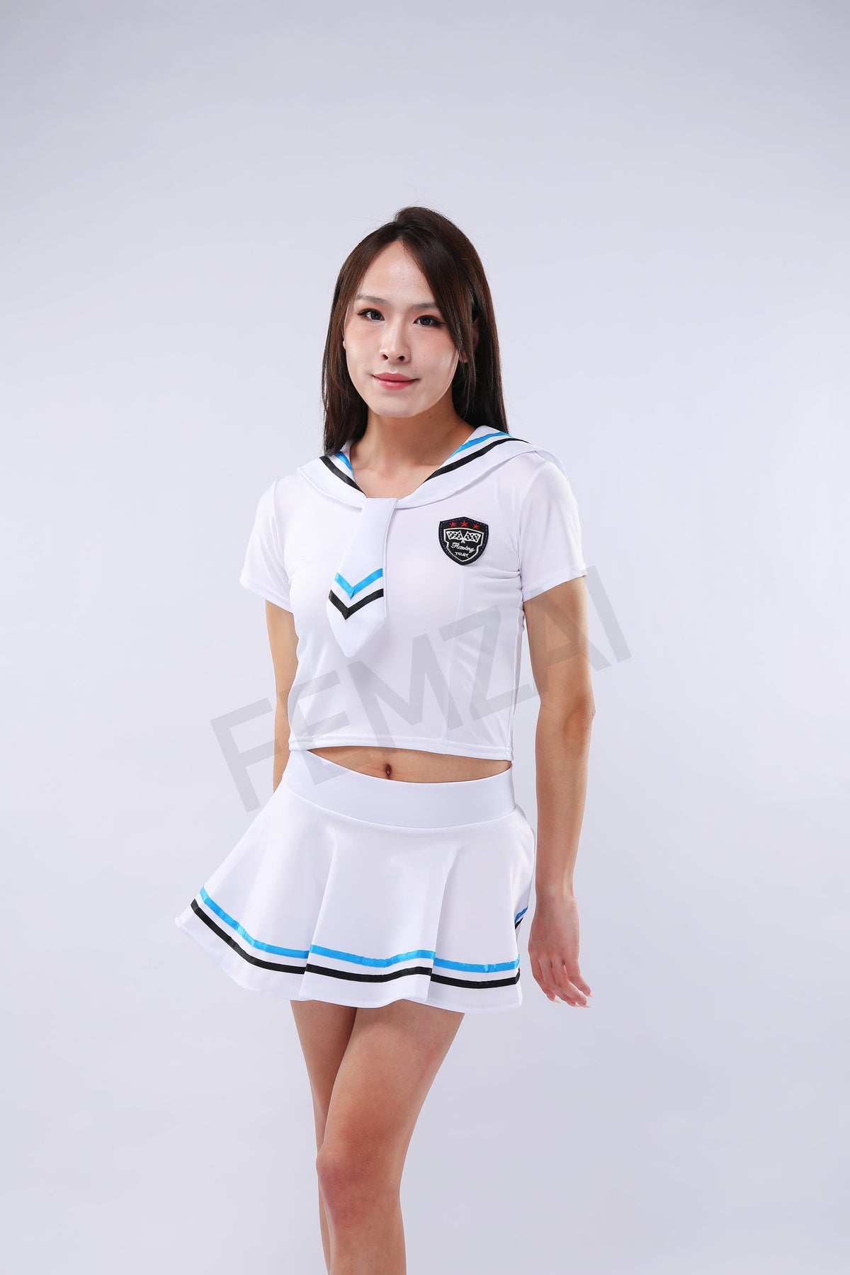 White Sailor Uniform (NEW) + FREE Thigh Highs