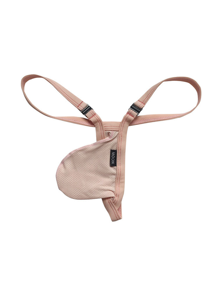 Men's Mesh Sexy Thin Strap Thong