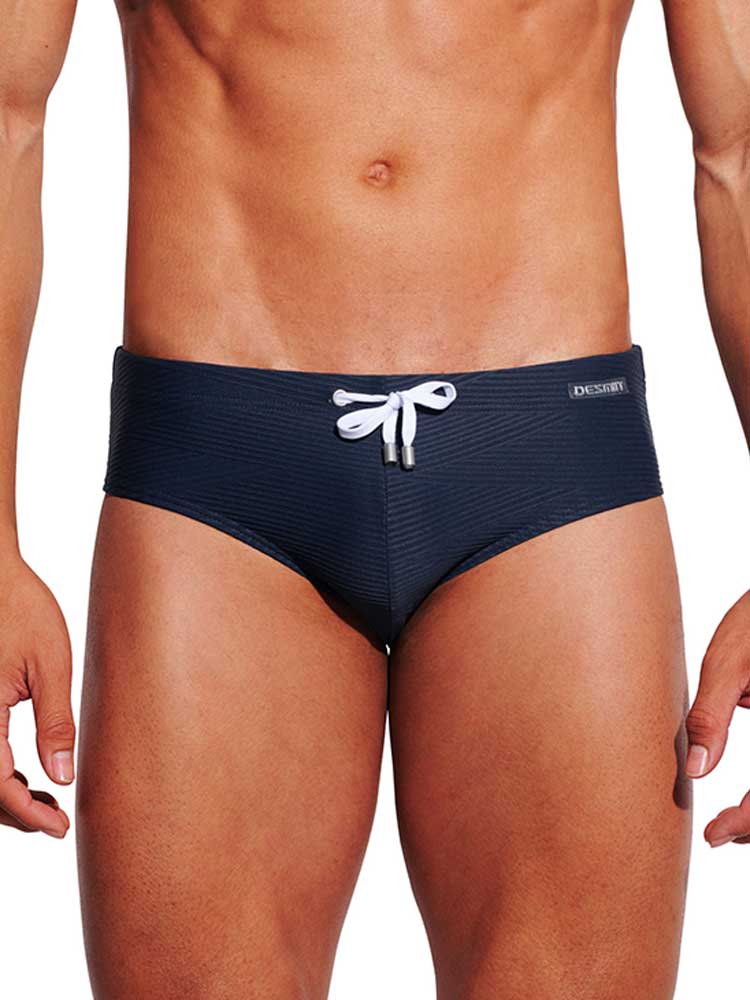 Men's Sexy Low-Rise Stretch Drawstring Swim Briefs