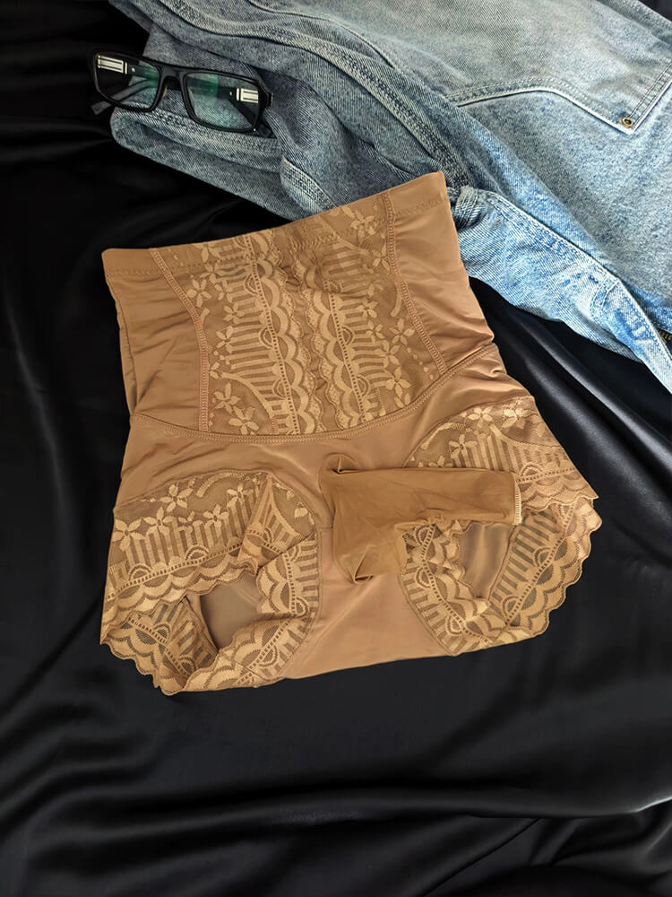 Men's Slim-Fit Waist-Cinching Jacquard Trunks