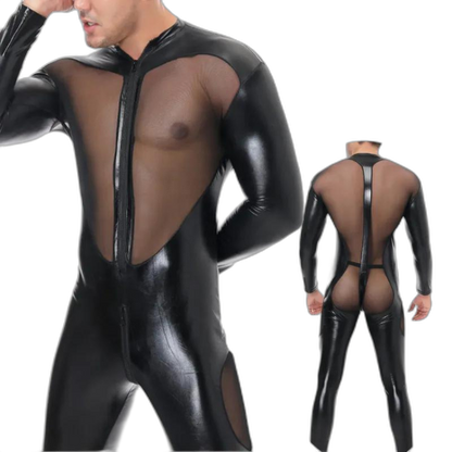 Sexy Mesh Bodysuit Clubwear