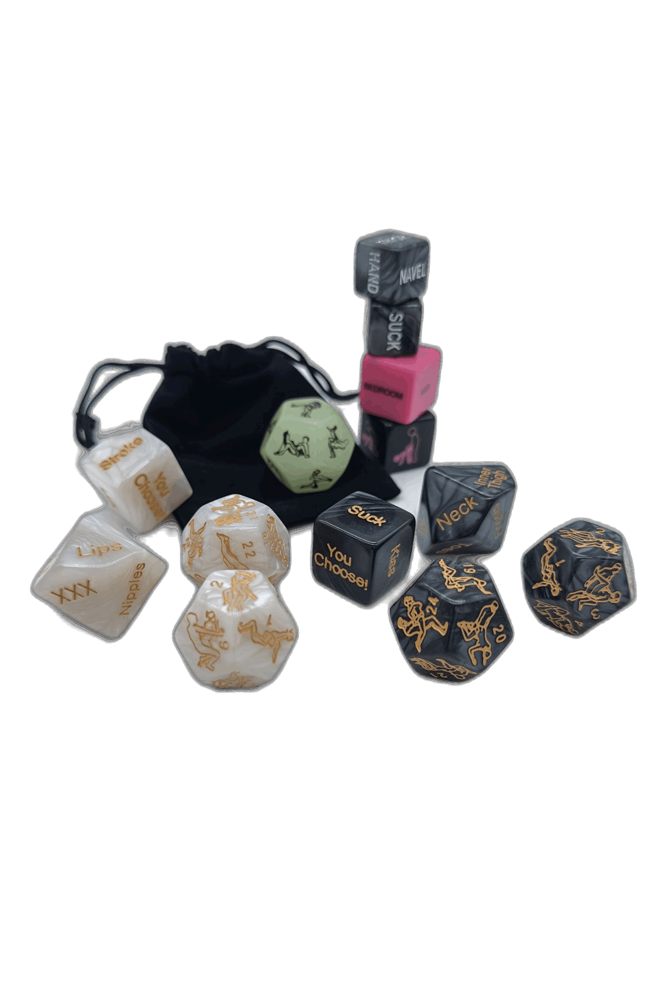 Adult Foreplay Dice Set