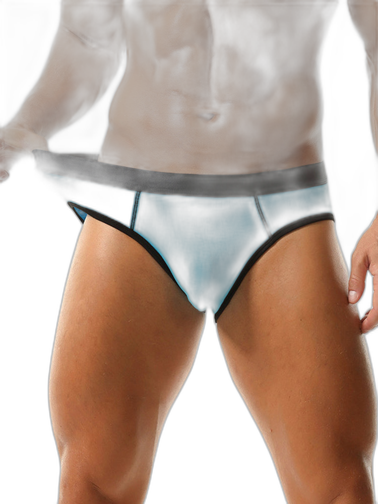 3-pack Men's Low-rise Compartment Lift Independent Pouch Briefs