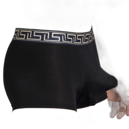 4 Pack Separate Ball Pouch Breathable Trunks