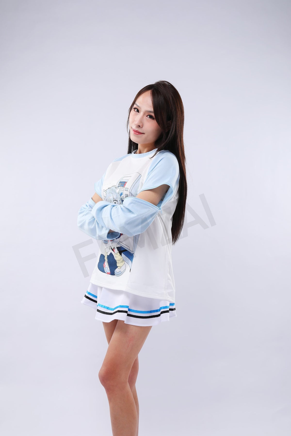Detachable Catboy Sleeve Tee