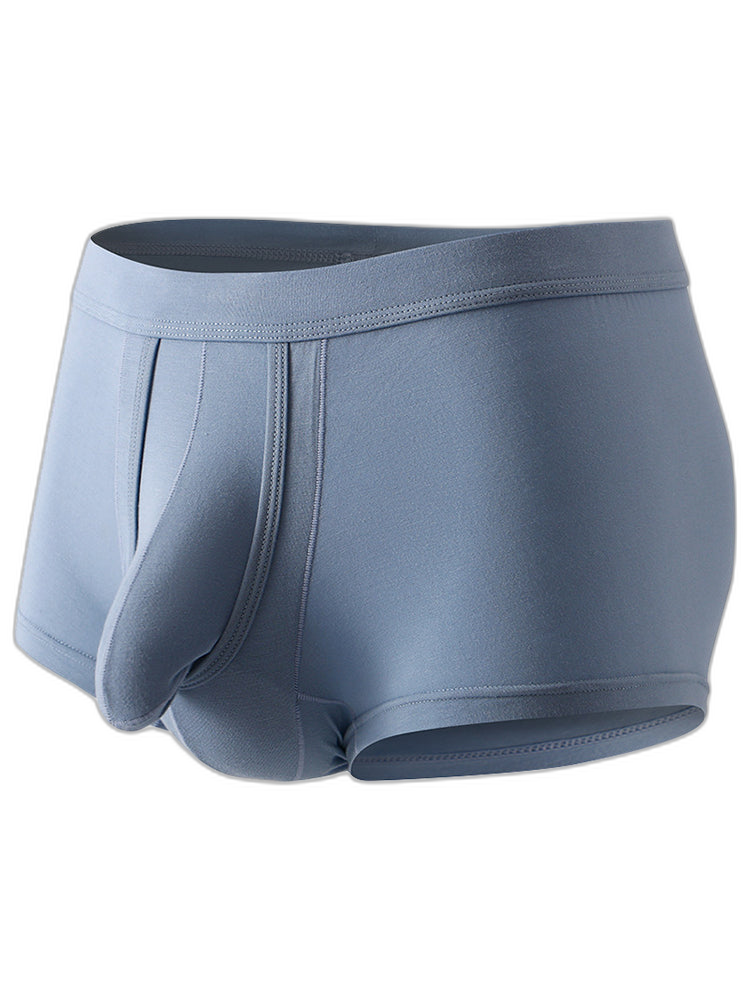 Sexy Separated Ball Pouch Trunks For Men