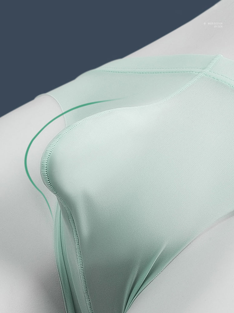 4 Pack Men's Seamlessess Thin Pouch Bikini