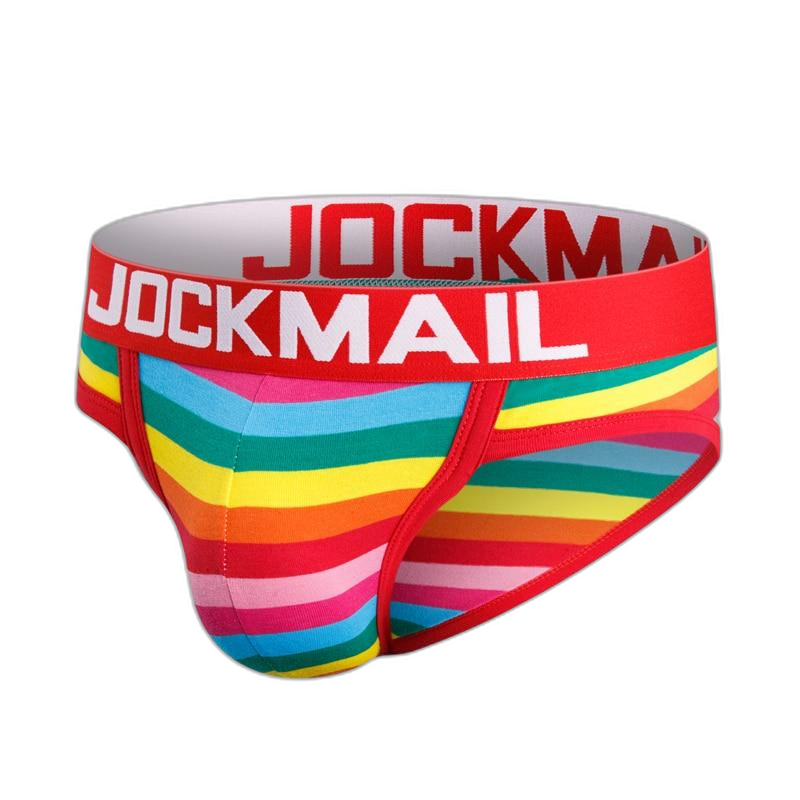 Jockmail Striped Briefs