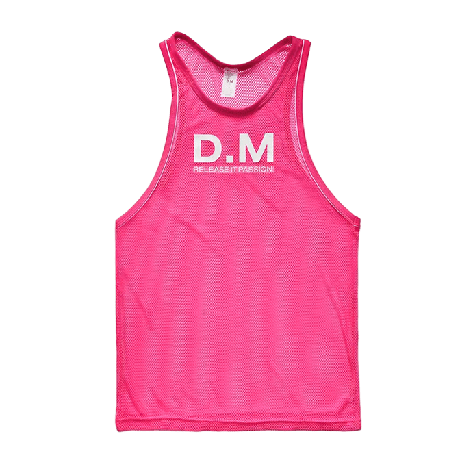 Dog & Master Mesh Tank Top Pink