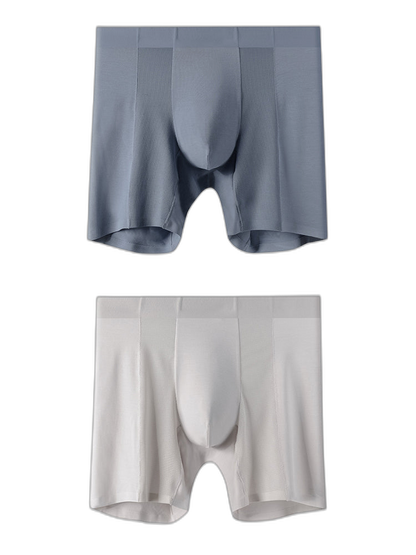 2 Pack Men’s Long Athletic Boxer Briefs