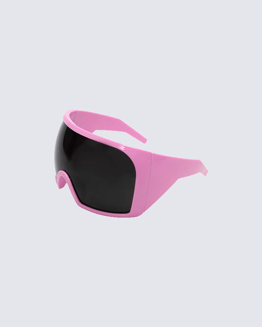 Oversized Sporty Sunglasses