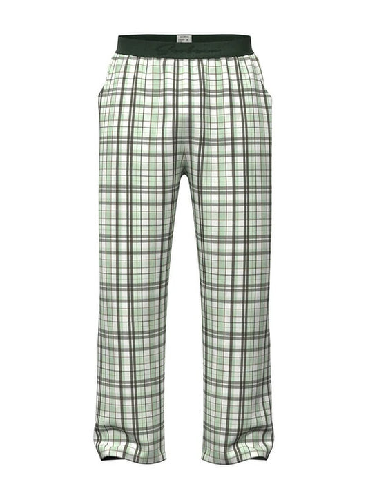 Men's Stylish Striped Plaid Casual Lounge Pants