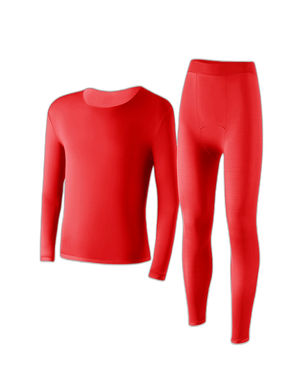 Men's Skin-Friendly Ultra-Thin High-Elastic Anti-Static Thermal Base Layer Tops & Bottoms