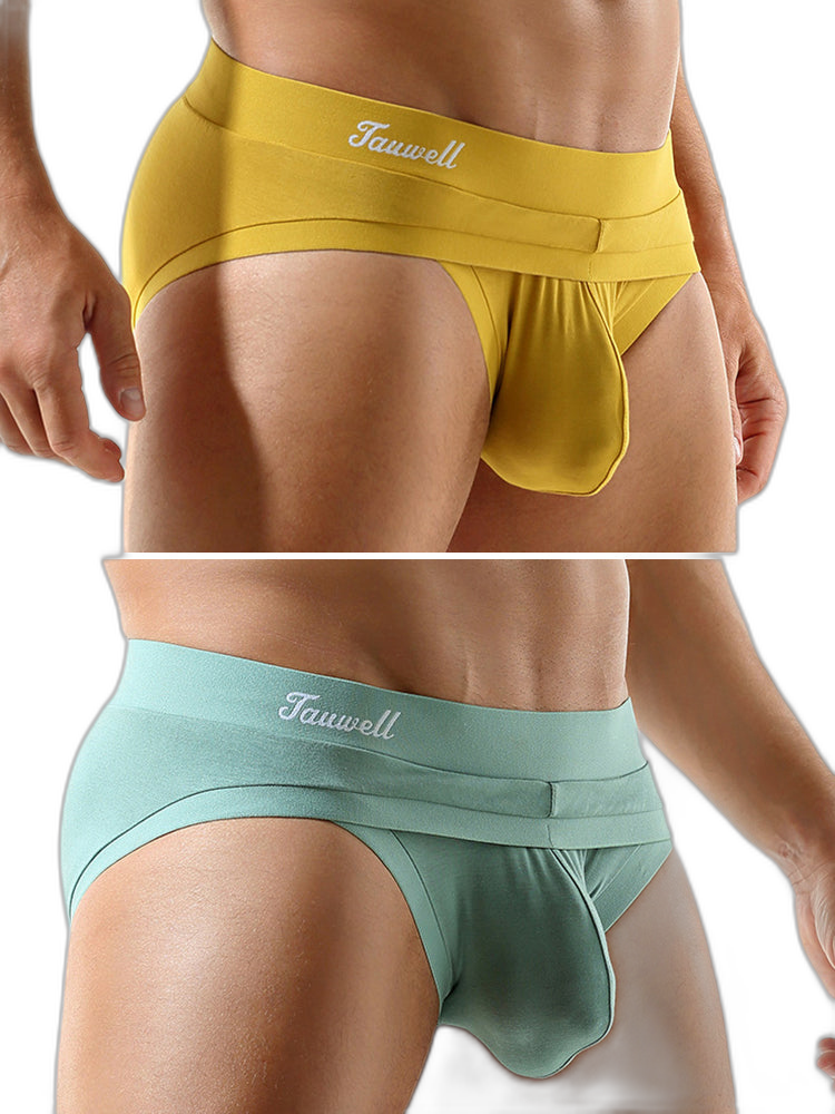 2-pack Men's Sexy U-shaped Pouch Briefs