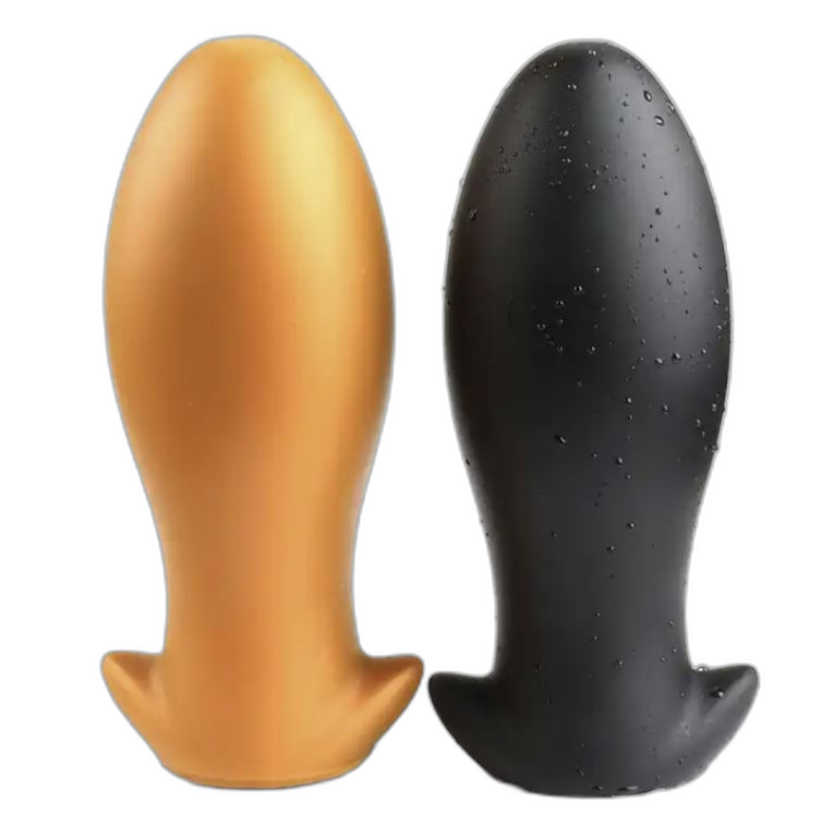 ELITE Liquid Silicone Torpedo Plug Small Bronze