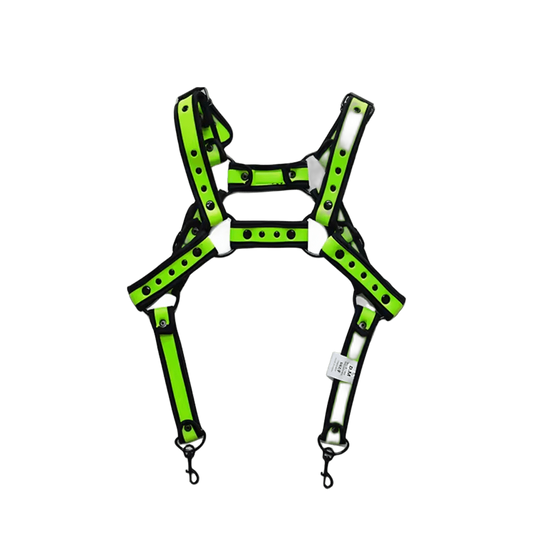 Dog & Master Body Harness Green
