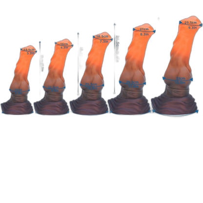 SWISOK Phantom - Fantasy Dildo - Centaur Dildo - Knot Dildo - 5 Sizes