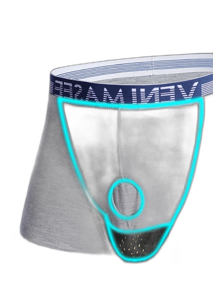 Men's Modal Separate Dual Pouch Underwear