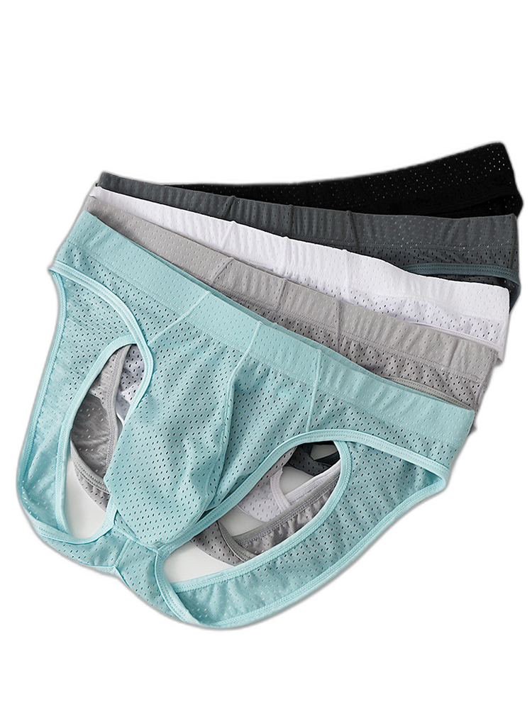 2 Pack Men's Breathable Mesh Jockstrap