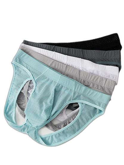 2 Pack Men's Breathable Mesh Jockstrap