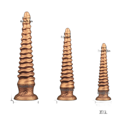 Dragon Tower - Long Anal Plug - Ribbed Dildo