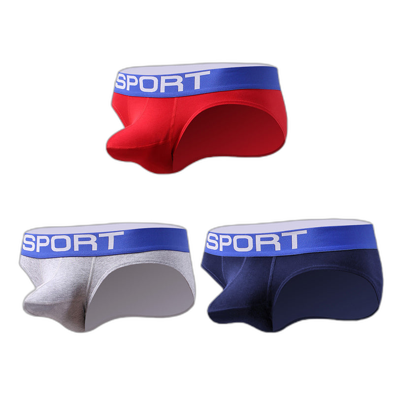 3 Pack Bulge Enhancing Support Men's Underwear