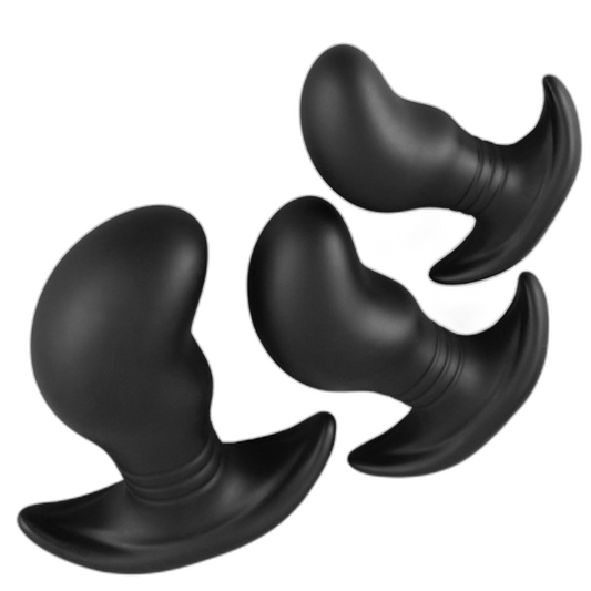ELITE Liquid Silicone Bull Butt Plug Medium