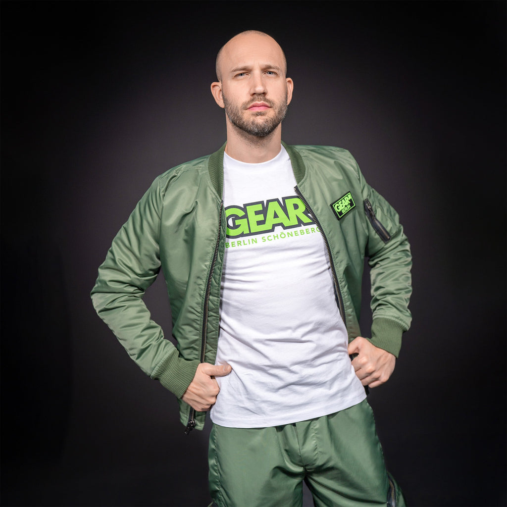 GEAR SHIRT SCHÖNEBERG WHT/LIME