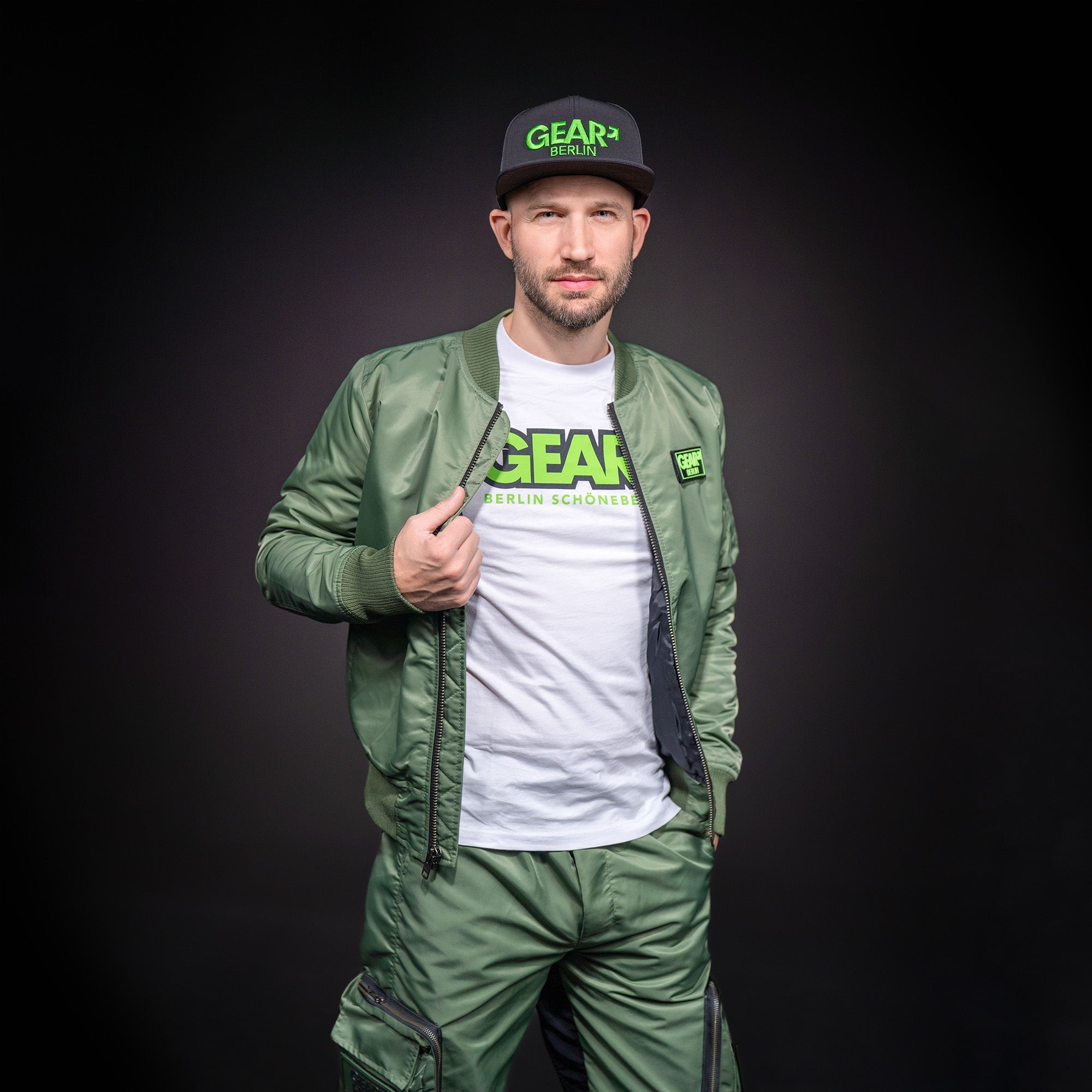 GEAR SHIRT SCHÖNEBERG WHT/LIME