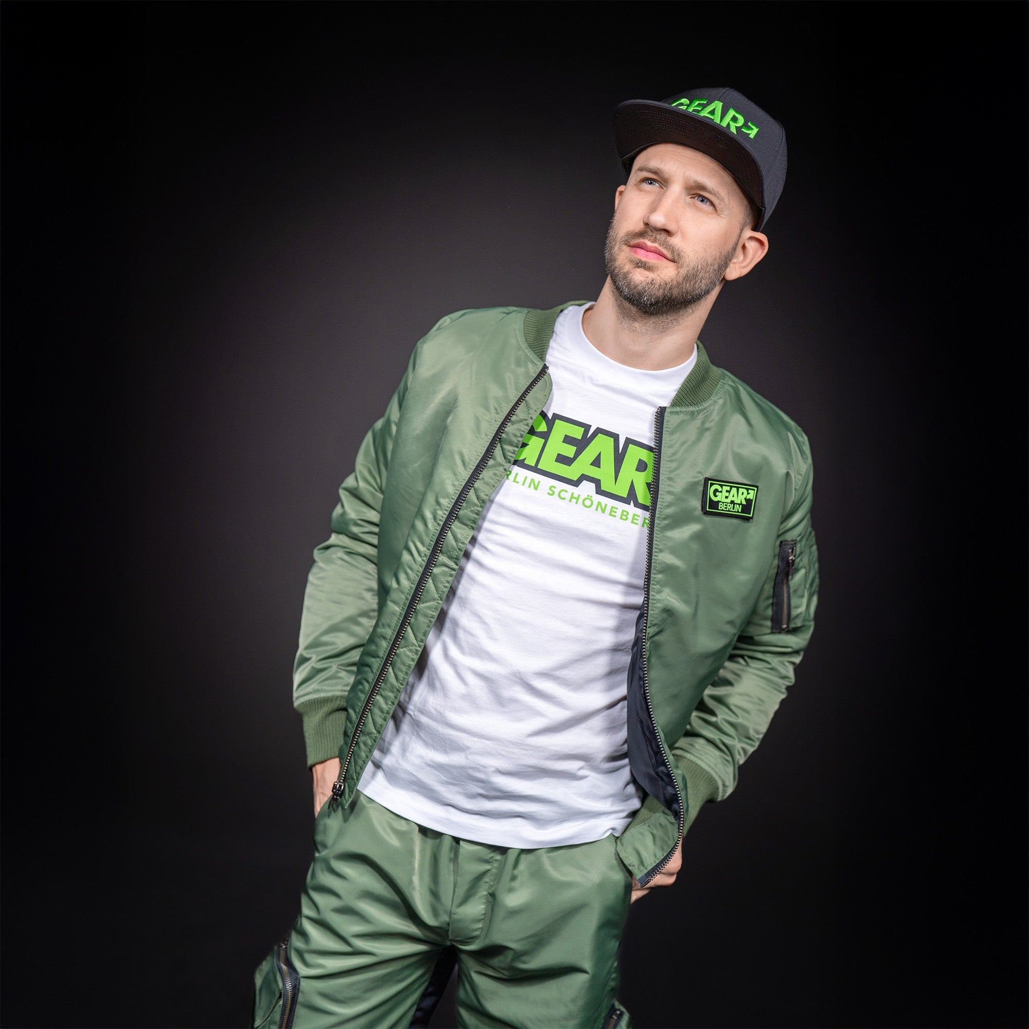 GEAR SHIRT SCHÖNEBERG WHT/LIME