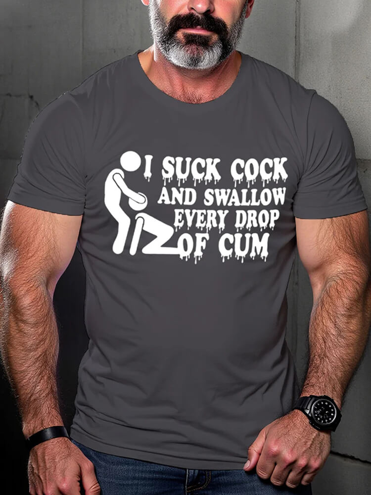 Men's Gay Pride LGBTQ Cock T-shirt