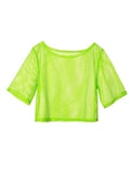 Men's Fishnet Mesh Party/Prom Cropped T-shirt
