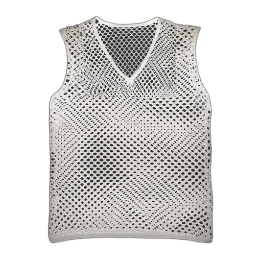 Mesh V-Neck Top