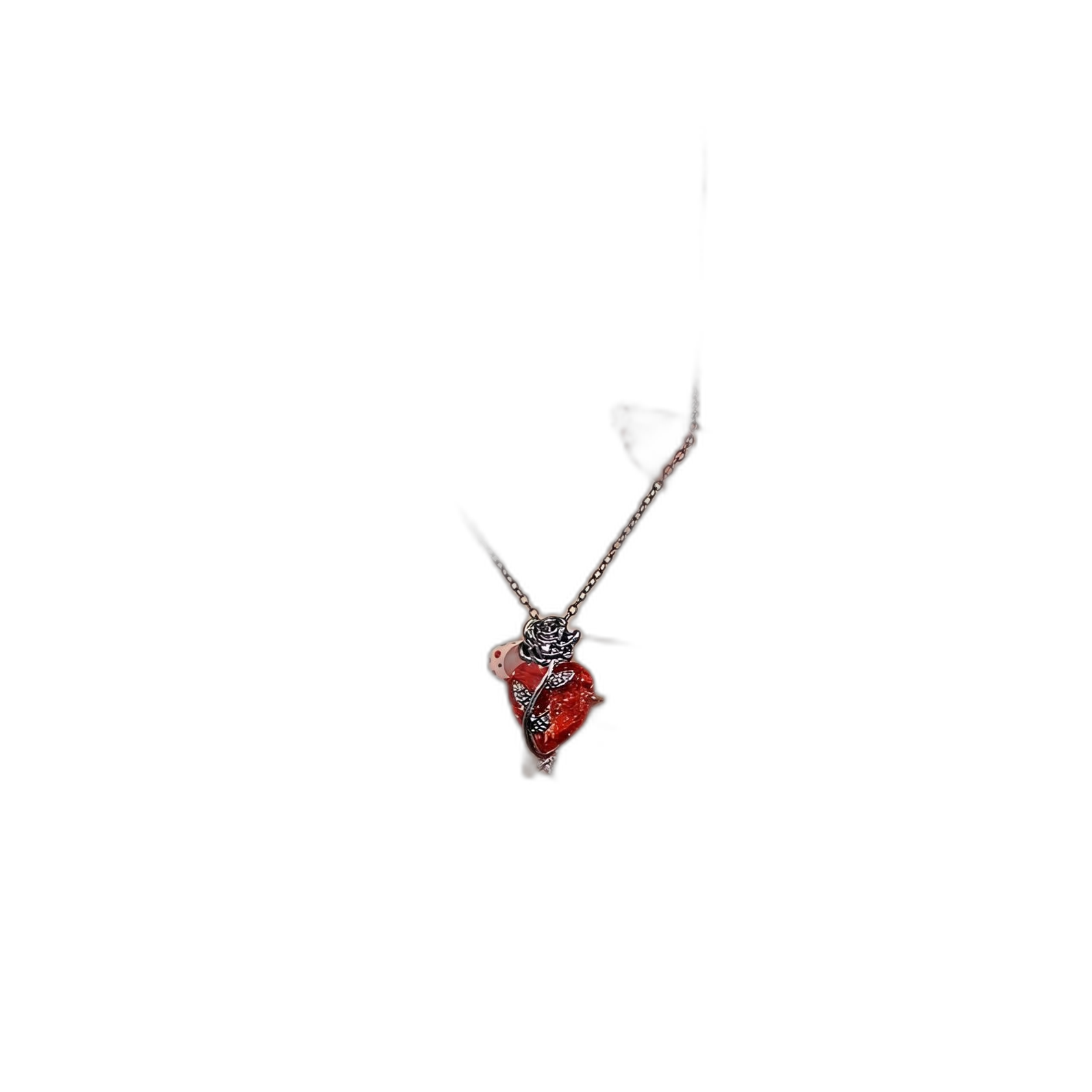 Blood Rose Necklace